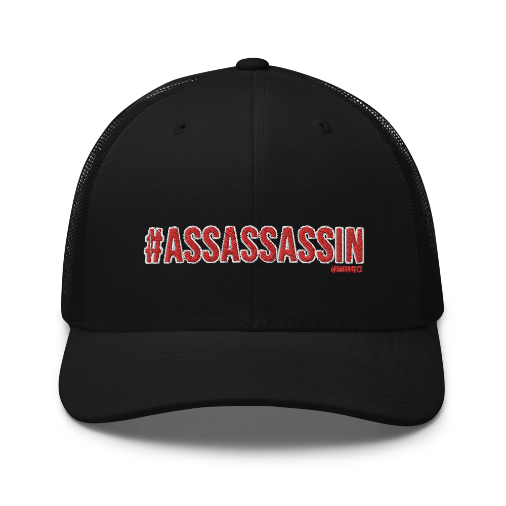 $ASSASSASSIN QueerTeez They/Them Trucker Cap