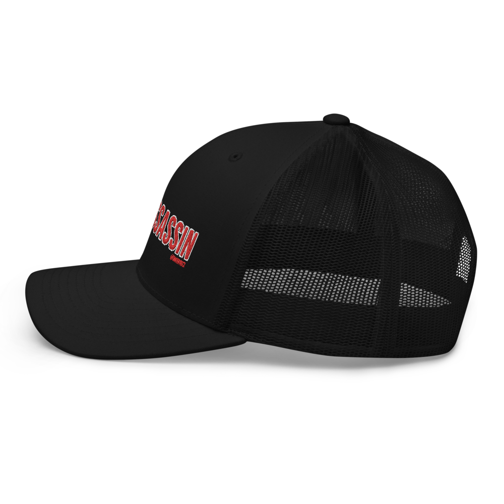 $ASSASSASSIN QueerTeez They/Them Trucker Cap