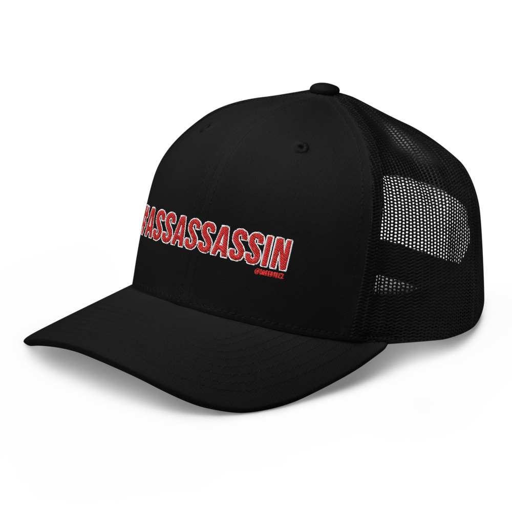 $ASSASSASSIN QueerTeez They/Them Trucker Cap