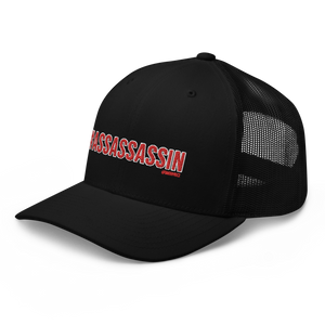 $ASSASSASSIN QueerTeez They/Them Trucker Cap