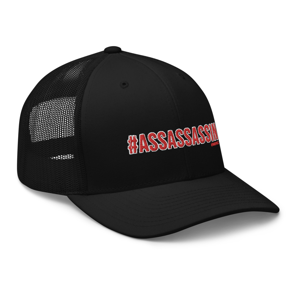 $ASSASSASSIN QueerTeez They/Them Trucker Cap