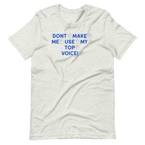 Top Voice QueerTeez He/Him T-Shirt