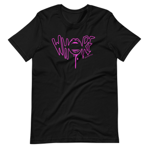 Pink Whore QueerTeez He/Him Short-Sleeve T-Shirt