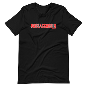 #ASSASSASSIN QueerTeez He/Him Short-Sleeve T-Shirt