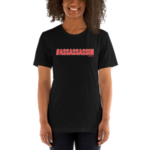 #ASSASSASSIN QueerTeez He/Him Short-Sleeve T-Shirt