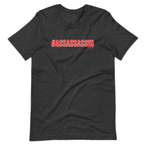 #ASSASSASSIN QueerTeez He/Him Short-Sleeve T-Shirt