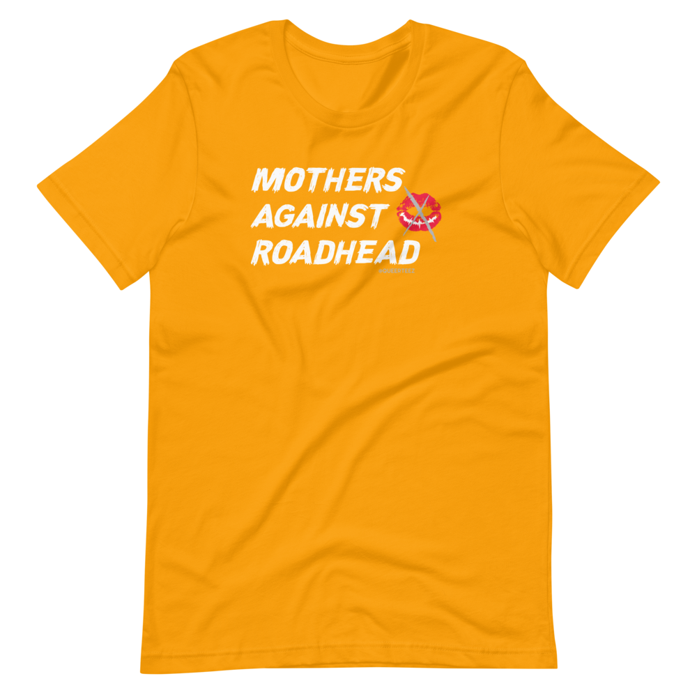 Mothers Against Roadhead QueerTeez He/Him Short-Sleeve T-Shirt