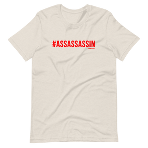 #ASSASSASSIN QueerTeez He/Him Short-Sleeve T-Shirt