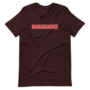 #ASSASSASSIN QueerTeez He/Him Short-Sleeve T-Shirt