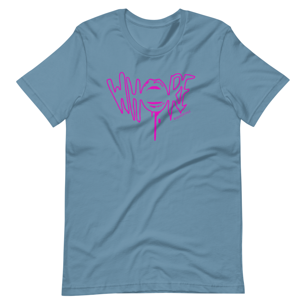 Pink Whore QueerTeez He/Him Short-Sleeve T-Shirt