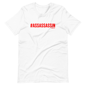 #ASSASSASSIN QueerTeez He/Him Short-Sleeve T-Shirt