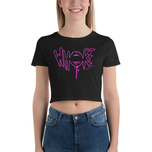 Whore QueerTeez She/Her Crop Tee