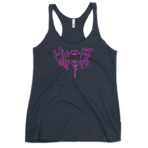 Pink Whore QueerTeez She/Her Racerback Tank