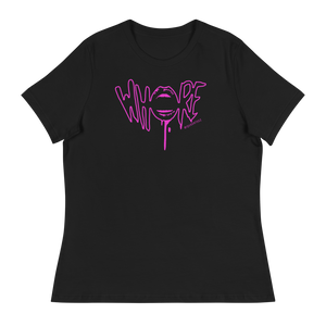 Pink Whore QueerTeez She/Her Relaxed T-Shirt