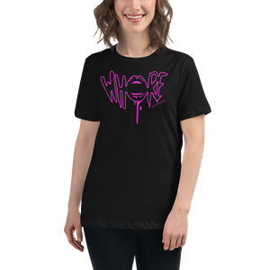 Pink Whore QueerTeez She/Her Relaxed T-Shirt