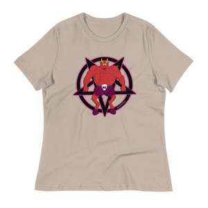 Hail Queer Satan! QueerTeez She/Her Relaxed T-Shirt